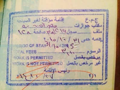 Forged Residency Permits
